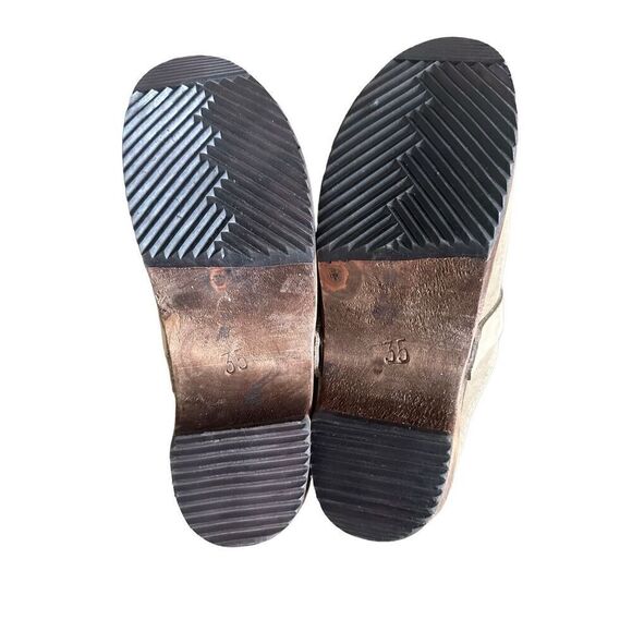 Lotta’s from Stockholm Clogs Tan Nubuck Size 35 (Big Girl) - Picture 8 of 11